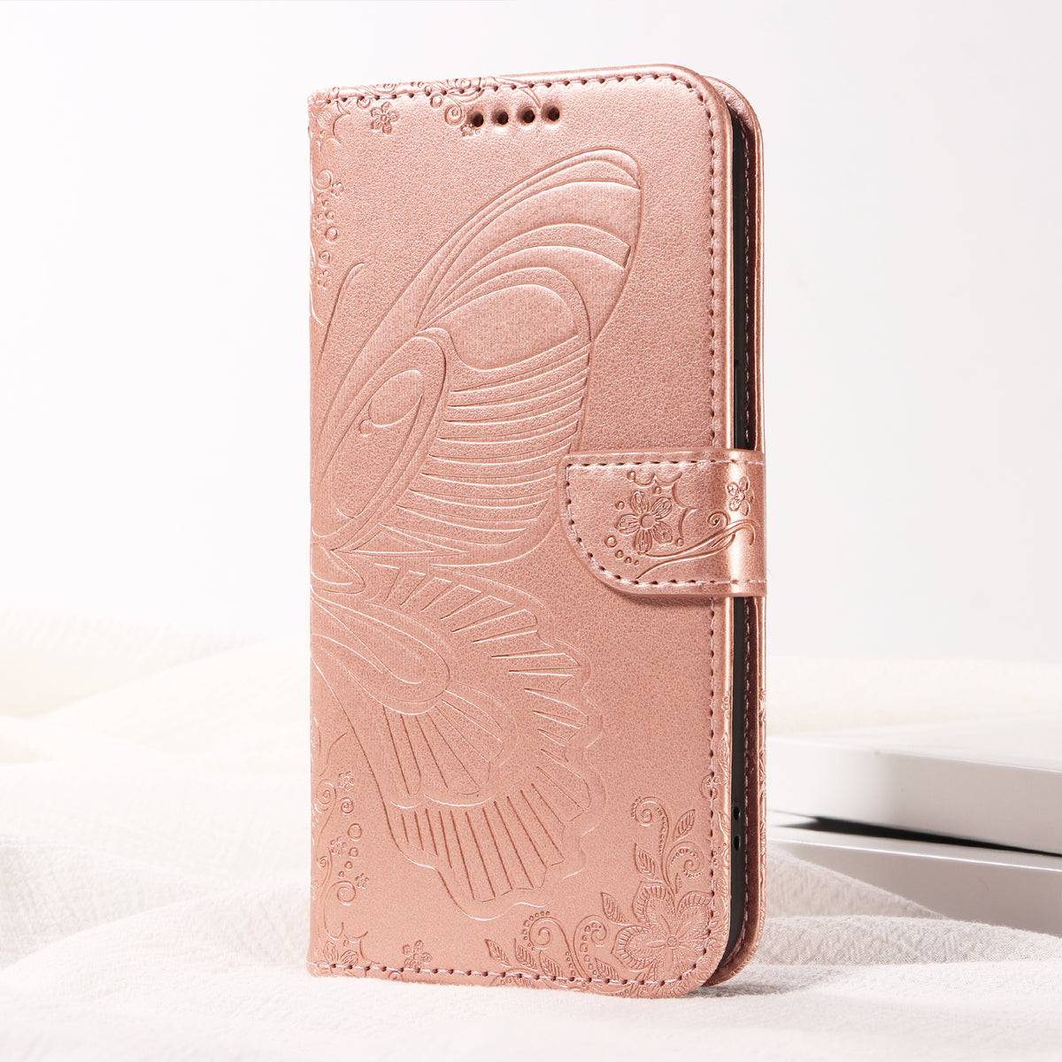 For Xiaomi Poco M8 5G / Redmi Note 15 5G (Global) / 15 4G (Global) Case Butterfly Pattern PU Leather Folio Flip Phone Cover