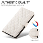 For Xiaomi Poco M8 5G / Redmi Note 15 5G (Global) Wallet Case Rhombus Leather Phone Cover with Strap