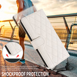 For Xiaomi Poco M8 5G / Redmi Note 15 5G (Global) Wallet Case Rhombus Leather Phone Cover with Strap