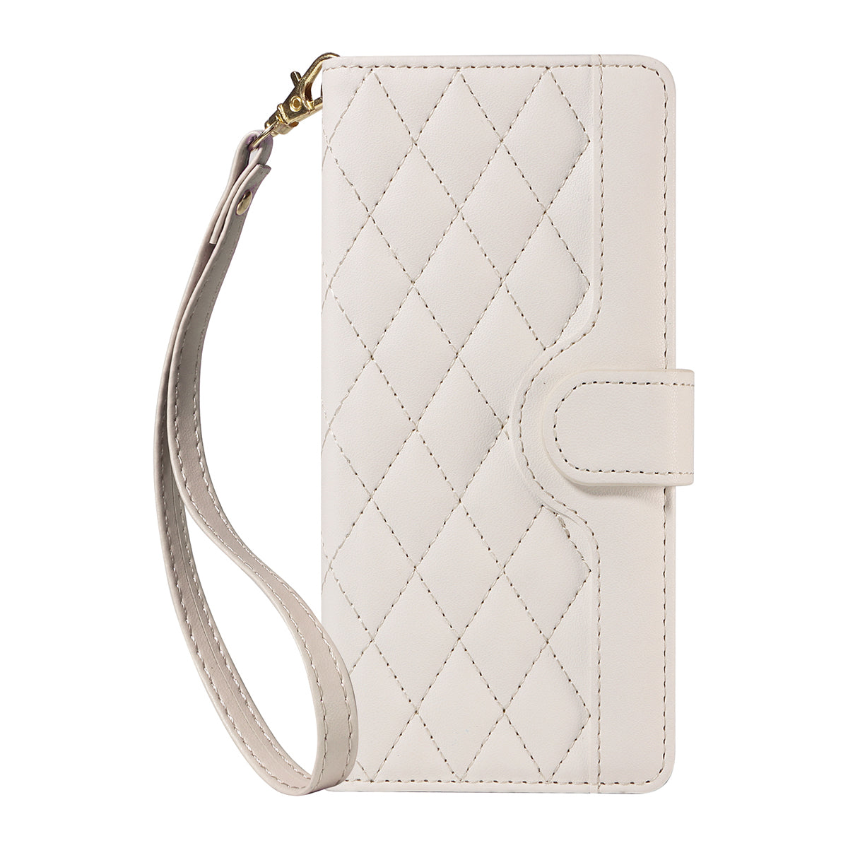 For Xiaomi Poco M8 5G / Redmi Note 15 5G (Global) Wallet Case Rhombus Leather Phone Cover with Strap