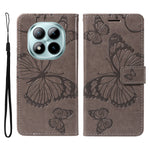 For Xiaomi Poco M8 Pro 5G / Redmi Note 15 Pro+ 5G (Global) Wallet Case Floral Butterfly Imprinted Leather Phone Cover Stand