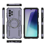 Samsung Galaxy A23 4G / 5G (Global) Magnetiskt Skal Butterfly Armor Hollow Värmeavledande PC + TPU mobilskal