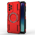Samsung Galaxy A23 4G / 5G (Global) Magnetiskt Skal Butterfly Armor Hollow Värmeavledande PC + TPU mobilskal