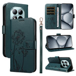 For Xiaomi Poco M8 Pro 5G / Redmi Note 15 Pro+ 5G (Global) Leather Wallet Case with Strap Dandelion Imprint Phone Stand Cover
