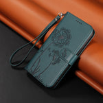 For Xiaomi Poco M8 5G / Redmi Note 15 5G (Global) Leather Wallet Case with Strap Dandelion Imprint Phone Stand Cover