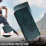 For Xiaomi Poco M8 5G / Redmi Note 15 5G (Global) Leather Wallet Case with Strap Dandelion Imprint Phone Stand Cover