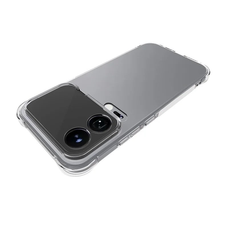 WANLONFENG For Xiaomi 17 Pro Back Cover  TM Series 2.0mm Clear TPU Phone Case (Big Lens Hole)