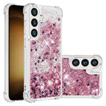 Samsung Galaxy S26 FE / S25 FE TPU-skal Glitter Quicksand Stötsäkert mobilbaksida