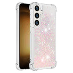 Samsung Galaxy S26 FE / S25 FE TPU-skal Glitter Quicksand Stötsäkert mobilbaksida