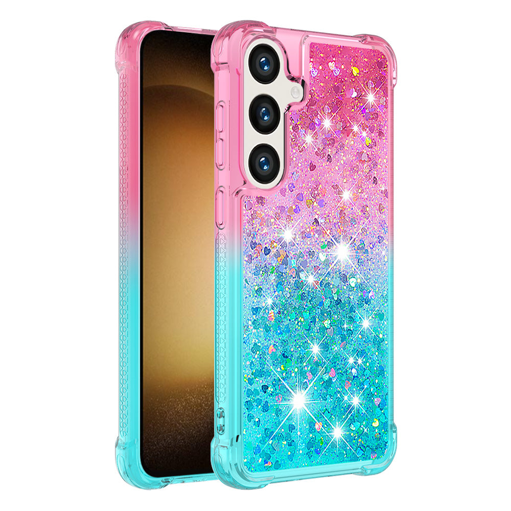 Samsung Galaxy S26 FE / S25 FE TPU-skal Gradient Quicksand Phone Backcover