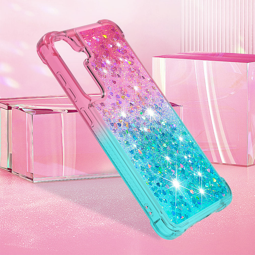 Samsung Galaxy S26 FE / S25 FE TPU-skal Gradient Quicksand Phone Backcover