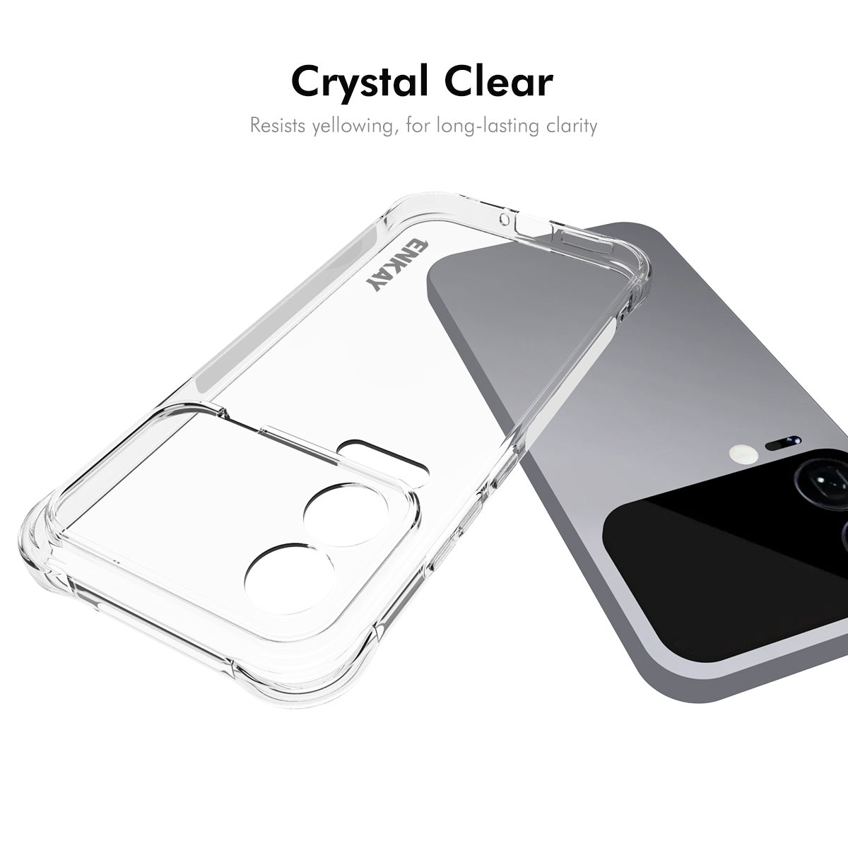 ENKAY HAT PRINCE For Xiaomi 17 Pro Clear Phone Case   Shockproof Anti-slip TPU Cover