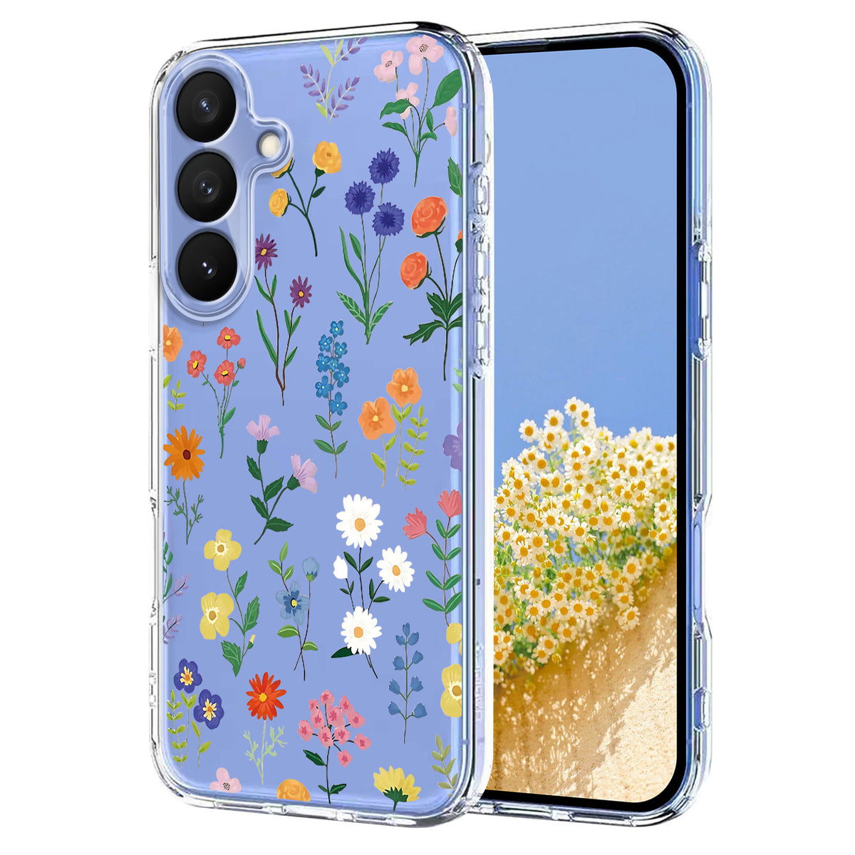 Samsung Galaxy S27 / S26 skal Fjärilsmönster Tryck TPU mobilskal