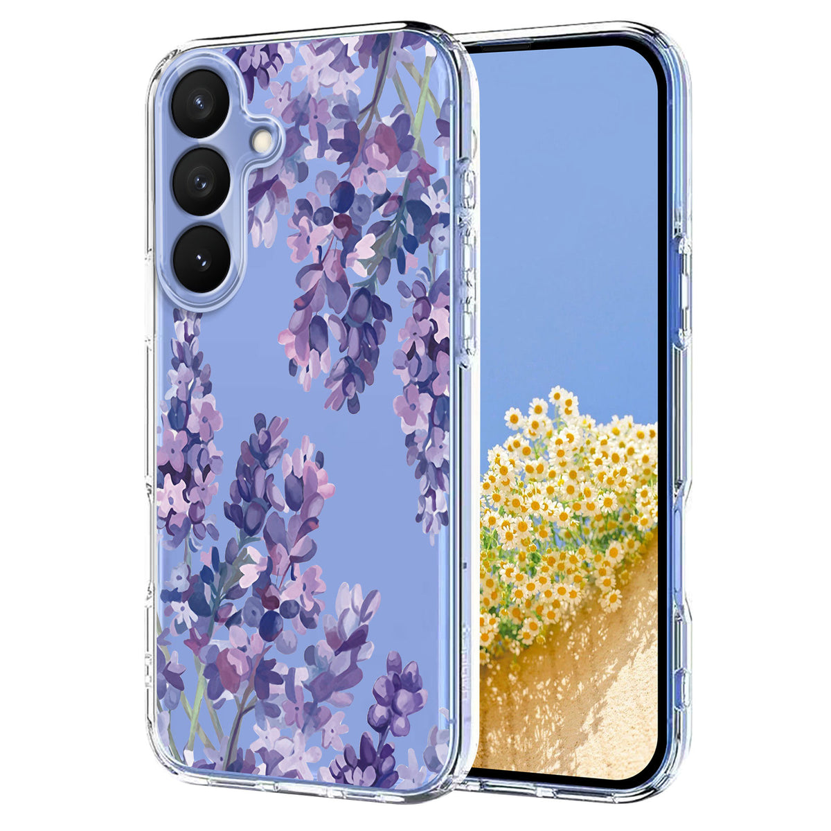 Samsung Galaxy S27 / S26 skal Fjärilsmönster Tryck TPU mobilskal