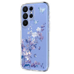 For Samsung Galaxy S26 Ultra Case Butterfly Floral Pattern Printing TPU Phone Back Cover