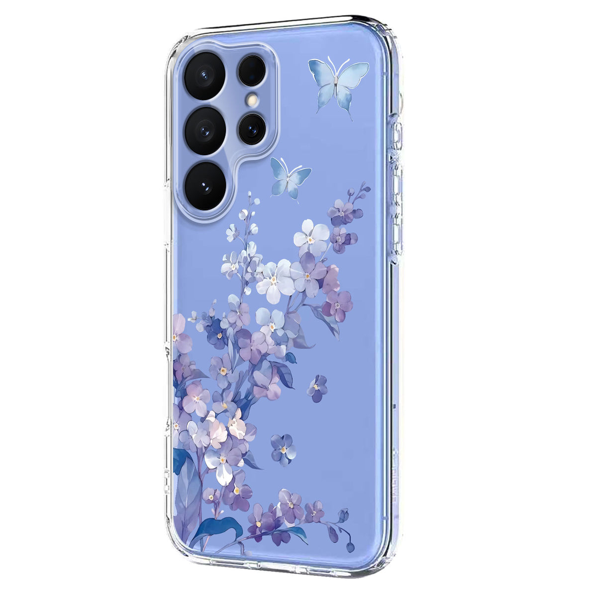 Samsung Galaxy S26 Ultra Skal Fjärilsmönster Tryck TPU mobil Baksida