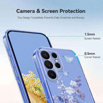 Samsung Galaxy S26 Ultra Skal Fjärilsmönster Tryck TPU mobil Baksida