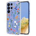 For Samsung Galaxy S26 Ultra Case Butterfly Floral Pattern Printing TPU Phone Back Cover