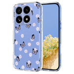 For Xiaomi 15T Case Butterfly Floral Pattern Printing TPU Phone Back Cover