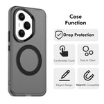 ENKAY Hat-Prince For Honor 400 Pro 5G (Global) Case with Hydrogel Film PC TPU Phone Cover Magnetic Case