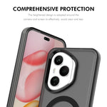 ENKAY Hat-Prince For Honor 400 Pro 5G (Global) Case with Hydrogel Film PC TPU Phone Cover Magnetic Case