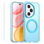 ENKAY Hat-Prince For Honor 400 Pro 5G (Global) Case with Hydrogel Film PC TPU Phone Cover Magnetic Case