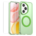 ENKAY Hat-Prince For Honor 400 Pro 5G (Global) Case with Hydrogel Film PC TPU Phone Cover Magnetic Case