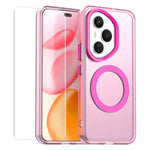 ENKAY Hat-Prince For Honor 400 Pro 5G (Global) Case with Hydrogel Film PC TPU Phone Cover Magnetic Case