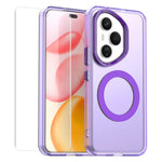ENKAY Hat-Prince For Honor 400 Pro 5G (Global) Case with Hydrogel Film PC TPU Phone Cover Magnetic Case
