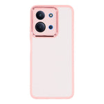 For Xiaomi Redmi 15C 4G (Global) (171mm) / Poco C85 4G (171mm) Case Electroplated Camera Frame TPU Phone Cover - Transparent Black