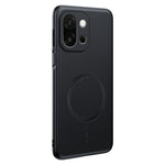 For OnePlus 15 5G Magnetic Case Leather Coated TPU + PC Phone Cover