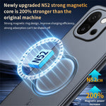 For OnePlus 15 5G Magnetic Case Leather Coated TPU + PC Phone Cover