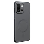 For OnePlus 15 5G Magnetic Case Leather Coated TPU + PC Phone Cover