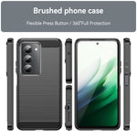 WANLONFENG-cover med skærmfilm i LS-serien til Xiaomi Redmi 15 4G (EU) (171 mm) / Xiaomi Redmi 15 5G (EU) (171 mm), stort linsehul, børstet tekstur og TPU-mobilcover