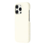 For iPhone 16 Pro Max Case Velvet Texture Leather + PC Phone Back Cover