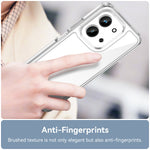 WANLONFENG För Xiaomi Redmi 15C 4G (EU) (173 mm) / Xiaomi Redmi 15C 5G (EU) (173 mm) Skal MF-serien TPU Akryl Genomskinligt mobilskal med Härdat Glasfilm