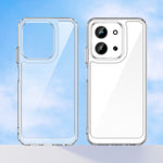 WANLONFENG För Xiaomi Redmi 15C 4G (EU) (173 mm) / Xiaomi Redmi 15C 5G (EU) (173 mm) Skal MF-serien TPU Akryl Genomskinligt mobilskal med Härdat Glasfilm