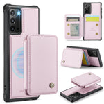 JEEHOOD Til Samsung Galaxy Note20 Etui J05 Mobilt lædercover med aftagelig magnetisk kortpung