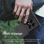 For Xiaomi Poco M8 5G / Redmi Note 15 5G (Global) Case with Slide Camera Lid PC + TPU Kickstand Phone Cover