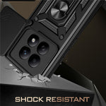 For Xiaomi Poco M8 5G / Redmi Note 15 5G (Global) Case with Slide Camera Lid PC + TPU Kickstand Phone Cover