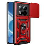 For Xiaomi Redmi Note 15 Pro 5G (Global) Case with Slide Camera Lid PC + TPU Kickstand Phone Cover