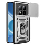 For Xiaomi Redmi Note 15 Pro 5G (Global) Case with Slide Camera Lid PC + TPU Kickstand Phone Cover