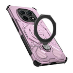 For Xiaomi Poco M8 5G / Redmi Note 15 5G (Global) Magnetic Case Rotating Metal Kickstand Shockproof PC + TPU Phone Back Cover
