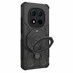 For Xiaomi Redmi Note 15 Pro 5G (Global) Magnetic Case Rotating Metal Kickstand Shockproof PC + TPU Phone Back Cover