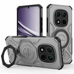 For Xiaomi Redmi Note 15 Pro 5G (Global) Magnetic Case Rotating Metal Kickstand Shockproof PC + TPU Phone Back Cover