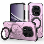 For Xiaomi Redmi Note 15 Pro 5G (Global) Magnetic Case Rotating Metal Kickstand Shockproof PC + TPU Phone Back Cover