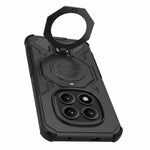Xiaomi Poco M8 Pro 5G / Redmi Note 15 Pro+ 5G (Global) magnetisk etui med roterbar metalstøtte, stødsikkert PC + TPU-mobilbagcover
