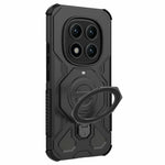 Xiaomi Poco M8 Pro 5G / Redmi Note 15 Pro+ 5G (Global) magnetisk etui med roterbar metalstøtte, stødsikkert PC + TPU-mobilbagcover
