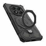 Xiaomi Poco M8 Pro 5G / Redmi Note 15 Pro+ 5G (Global) magnetisk etui med roterbar metalstøtte, stødsikkert PC + TPU-mobilbagcover