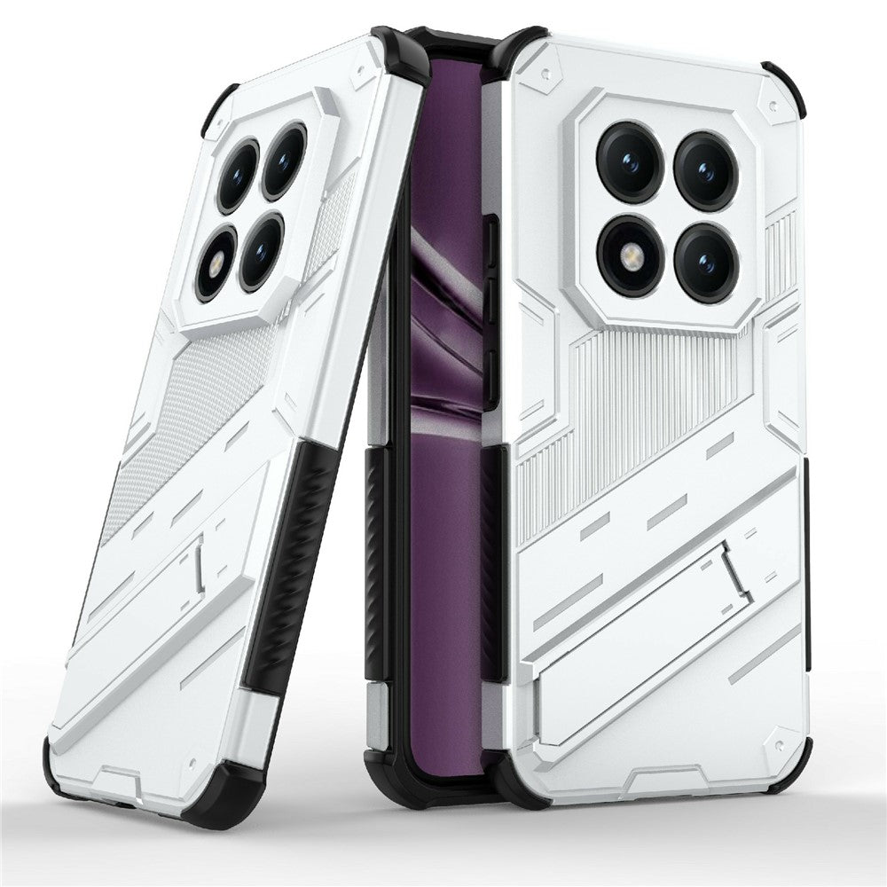 For Xiaomi Poco M8 Pro 5G / Redmi Note 15 Pro+ 5G (Global) Case PC + TPU Shockproof Phone Cover with Kickstand